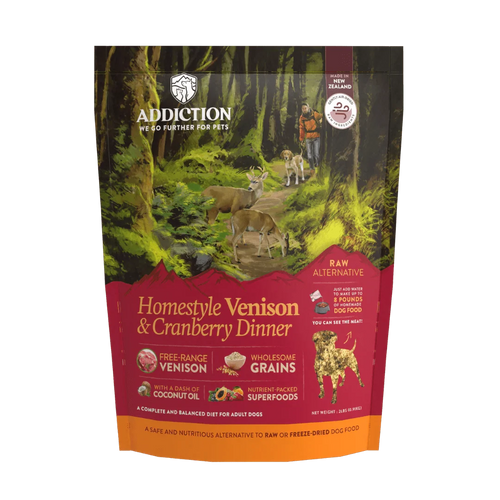 Homestyle Venison & Cranberry Dinner Air-Dried Dog Food