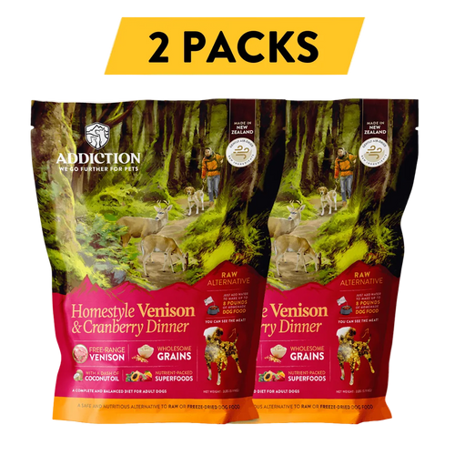 Homestyle Venison & Cranberry Dinner Air-Dried Dog Food