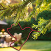 Hummingbird Ornament, Marvel Red