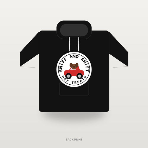 Sniff and Shift Circle-Logo Hoodie