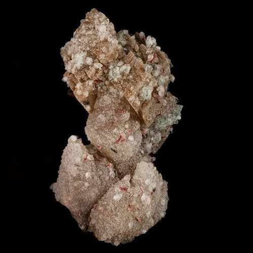 Huge Calcite formation with Chalcedony and stilbite Natural Mineral Specimen # B 6615