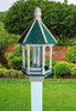 Premium Amish Poly Bird Feeder with Feeding Tube – Weather-Resistant Outdoor Bird Feeder