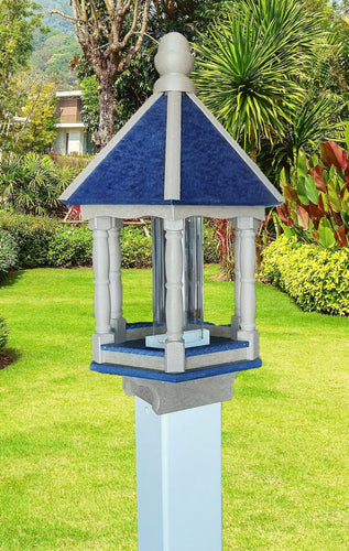 Premium Amish Poly Bird Feeder with Feeding Tube – Weather-Resistant Outdoor Bird Feeder
