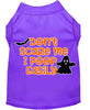 Halloween Pet Dog & Cat Shirt Screen Printed, Don't Scare Me, I Poop Easily