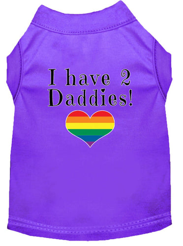 Pet Shirt I Have Two Daddies