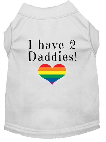 Pet Shirt I Have Two Daddies