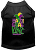 Pet Dog & Cat Shirt Screen Printed, Mardi Gras King