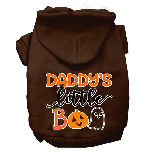 Halloween Pet Hoodie Daddy's Little Boo