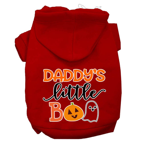 Halloween Pet Hoodie Daddy's Little Boo