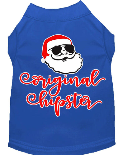 Christmas Pet Dog & Cat Shirt Screen Printed, Original Hipster