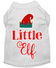 Christmas Pet Dog & Cat Shirt Screen Printed, Little Elf