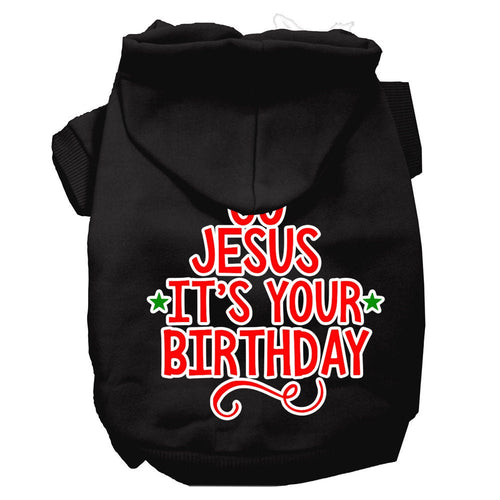 Christmas Pet Hoodie Go Jesus, It's Your Birthday