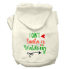 Christmas Pet Hoodie I Can't, Santa Is Watching