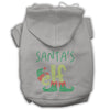 Christmas Pet Hoodie Rhinestone, Santa's Elf