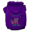 Christmas Pet Hoodie Rhinestone, Santa's Elf