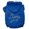 Christmas Pet Hoodie Rhinestone, Santa's Girl