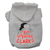 Christmas Pet Hoodie Screen Printed, You Serious Clark?
