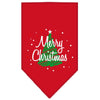 Christmas Pet and Dog Bandana Screen Printed, Scribble Merry Christmas