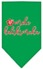 Christmas Pet and Dog Bandana Screen Printed, Mele Kalikimaka