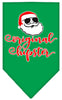 Christmas Pet and Dog Bandana Screen Printed, Original Hipster