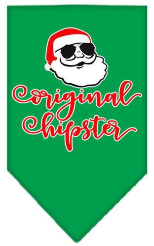 Christmas Pet and Dog Bandana Screen Printed, Original Hipster