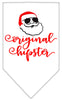 Christmas Pet and Dog Bandana Screen Printed, Original Hipster