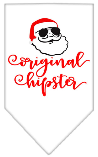 Christmas Pet and Dog Bandana Screen Printed, Original Hipster