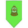 Christmas Pet and Dog Bandana Rhinestone, Hipster Penguin