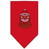 Christmas Pet and Dog Bandana Rhinestone, Hipster Penguin