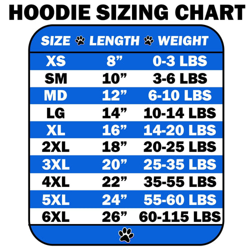 Pet Hoodie Bitches Love Me