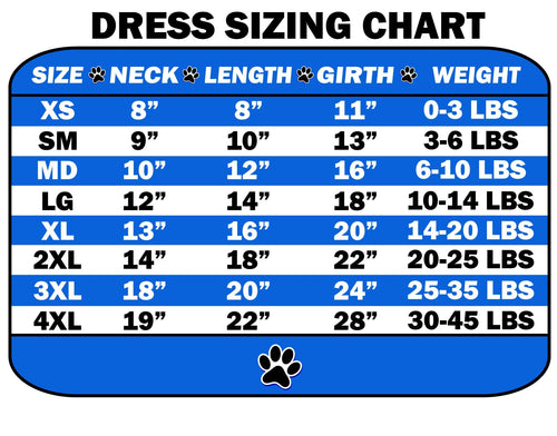 Pet Dress Screen Printed, Republican