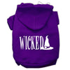 Halloween Pet Hoodie Wicked