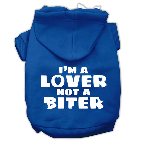 Pet Hoodie I'm A Lover, Not A Biter