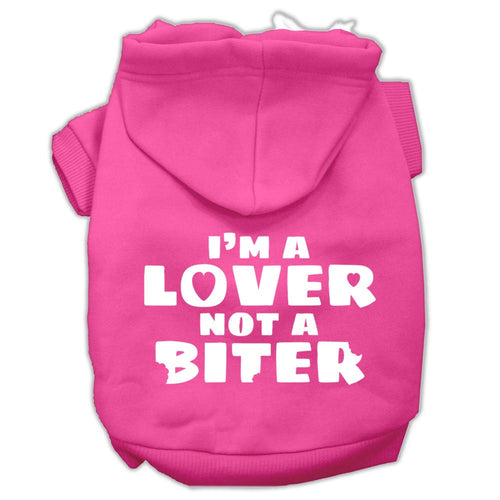 Pet Hoodie I'm A Lover, Not A Biter