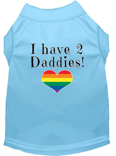 Pet Shirt I Have Two Daddies