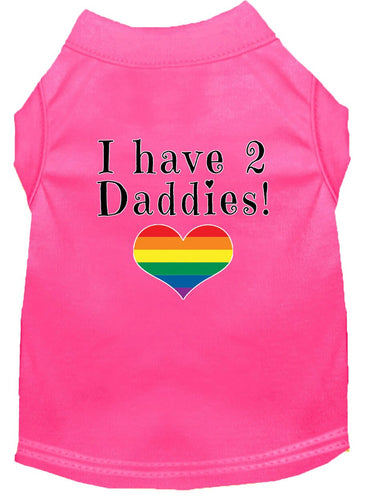 Pet Shirt I Have Two Daddies