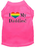 Pet Shirt I Heart My Daddies