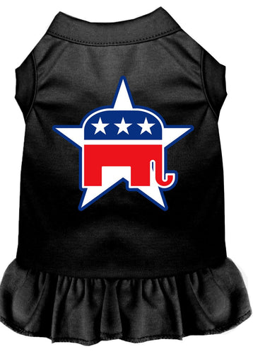 Pet Dress Screen Printed, Republican