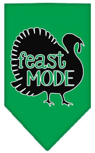 Pet and Dog Bandana Screen Printed, Feast Mode