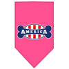 Pet and Dog Bandana Screen Printed, Bonely In America