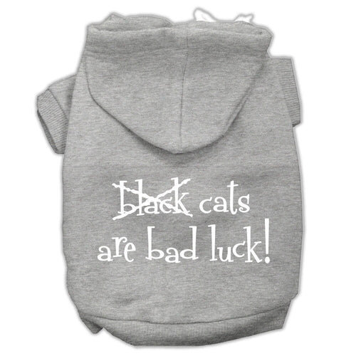 Halloween Pet Hoodie Black Cats Are Bad Luck