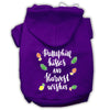 Pet, Dog and Cat Hoodie Screen Printed, Pumpkin Kisses & Harvest Wishes