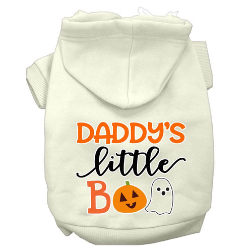 Halloween Pet Hoodie Daddy's Little Boo