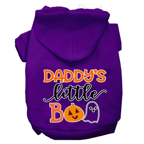 Halloween Pet Hoodie Daddy's Little Boo