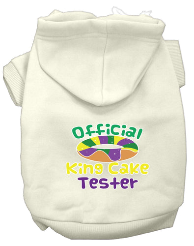 Pet Hoodie King Cake Tester