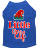 Christmas Pet Dog & Cat Shirt Screen Printed, Little Elf