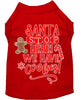 Christmas Pet Dog & Cat Shirt Screen Printed, Santa, We Have Cookies