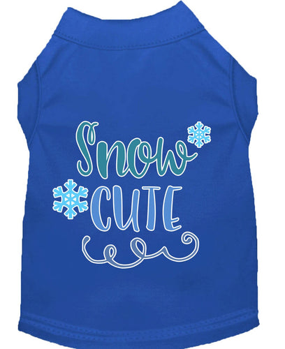 Christmas Pet Shirt Snow Cute