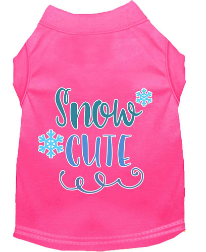 Christmas Pet Shirt Snow Cute