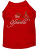 Christmas Pet Dog & Cat Shirt Rhinestone, Tis the Season to Sparkle